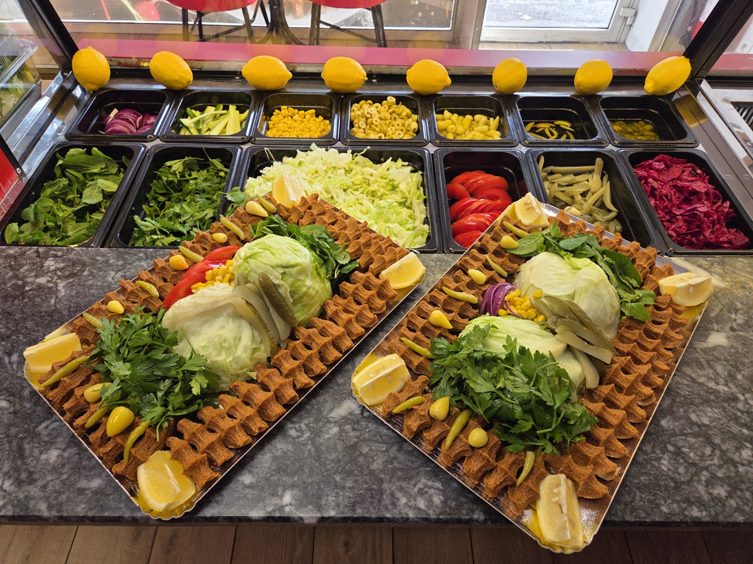 Plateau çiğköfte Komagene Livry-Gargan 93190